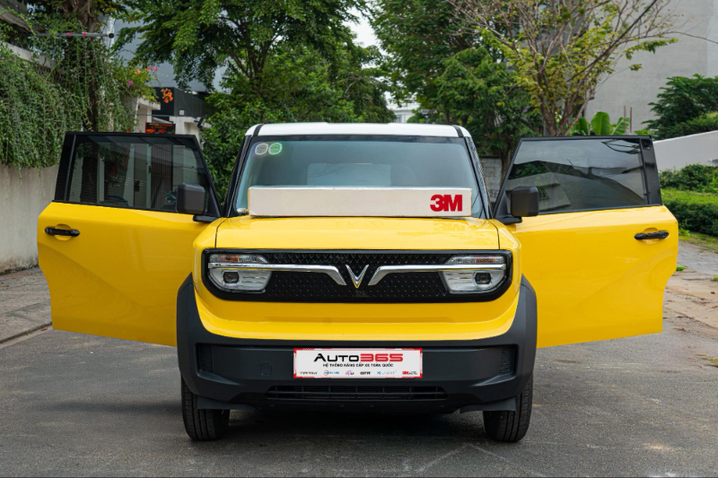VF3 dán phim cách nhiệt 3M chính hãng tại Auto365.vn – Trụ sở chính